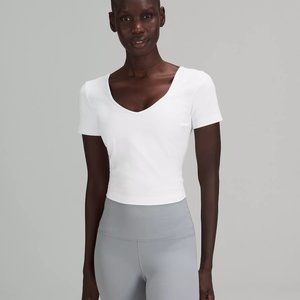 Lululemon white Align Tshirt